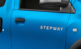 Стикеры STEPWAY на боковых дверях 